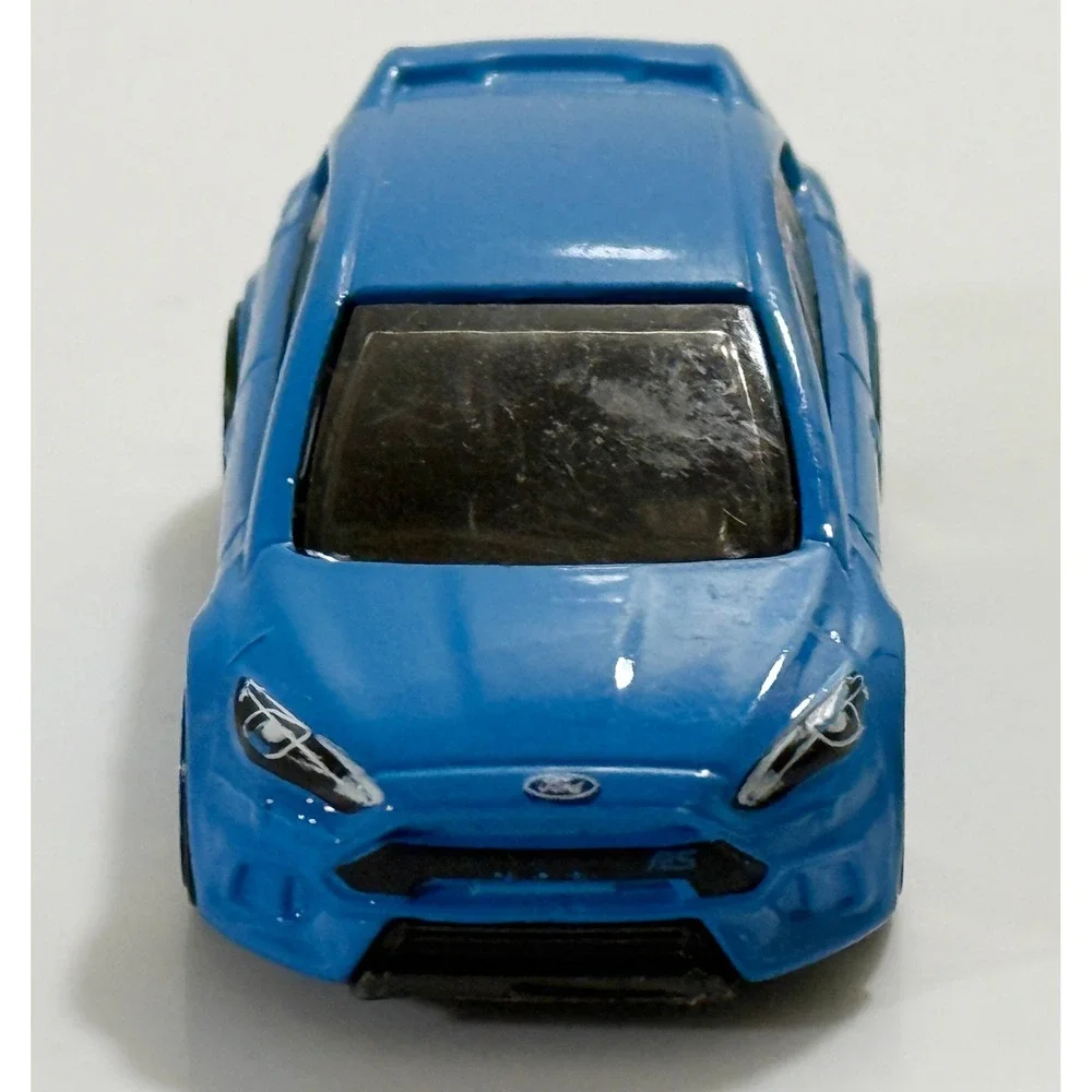 Hot Wheels Ford Focus RS Kids 1:64 Blue Die-Cast Toy Car 2016 DHP07